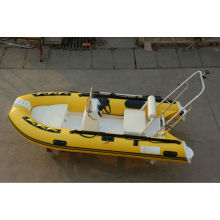 RIB360 bote inflable bote de remos tierna con barco de lujo de CE